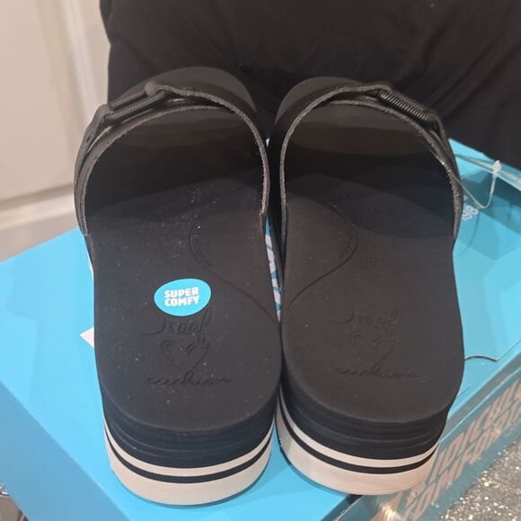 Reef Banded Horizon Buckle Slide Sandal- Black - Picture 10 of 10